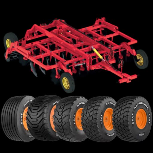 Шини для причіпної техніки